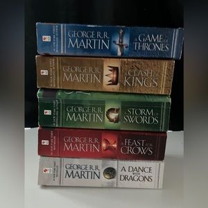 game of thrones complete book set